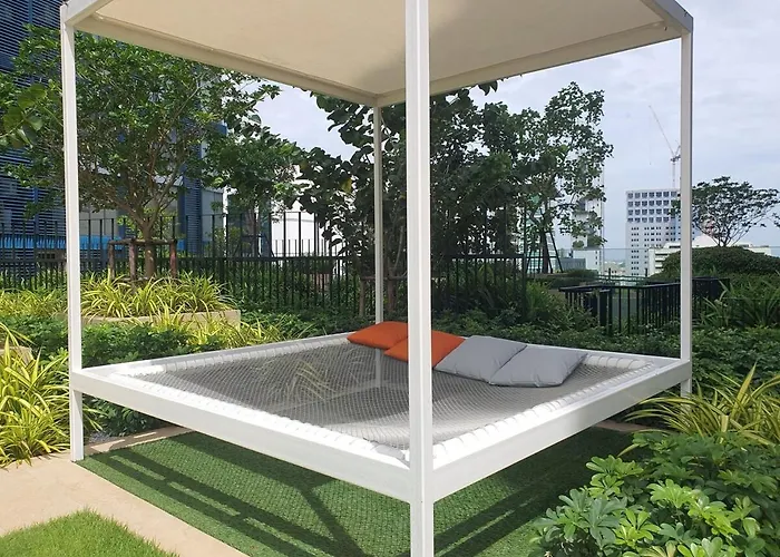 1 Point 5 Bedroom Heated Jacuzzi Infinity Pool Kitchen 10 Min To Bts Phaya Thai No Noise Pollution Apartamento