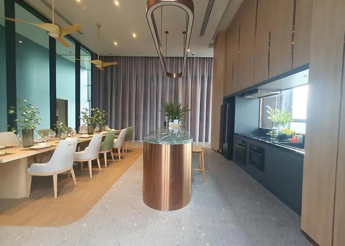 1 Point 5 Bedroom Heated Jacuzzi Infinity Pool Kitchen 10 Min To Bts Phaya Thai No Noise Pollution Apartamento